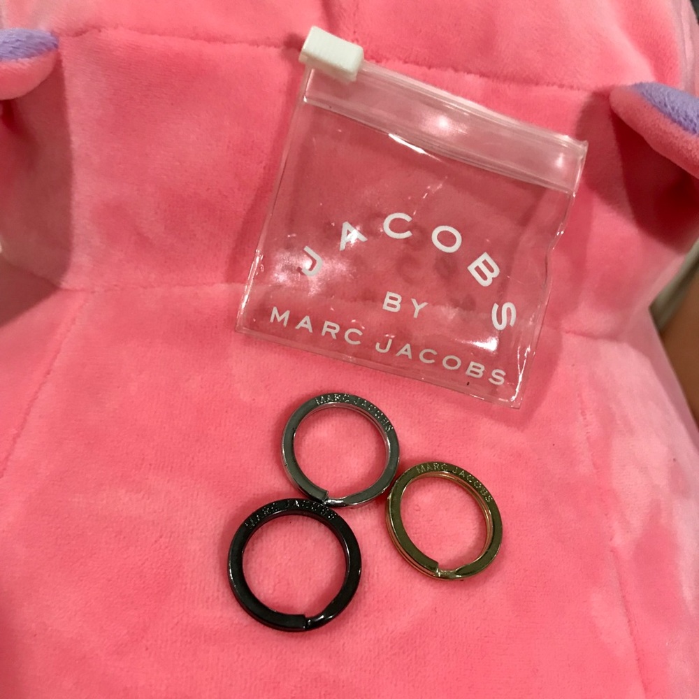 Marc Jacobs keychain rings